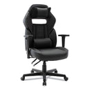 Alera Racing Style Ergonomic Gaming Chair, Supports 275 lb, 15.91" to 19.8" Seat Height, Black/Gray Trim Seat/Back, Black/Gray Base