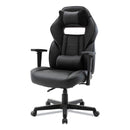 Alera Racing Style Ergonomic Gaming Chair, Supports 275 lb, 15.91" to 19.8" Seat Height, Black/Gray Trim Seat/Back, Black/Gray Base