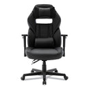Alera Racing Style Ergonomic Gaming Chair, Supports 275 lb, 15.91" to 19.8" Seat Height, Black/Gray Trim Seat/Back, Black/Gray Base