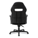 Alera Racing Style Ergonomic Gaming Chair, Supports 275 lb, 15.91" to 19.8" Seat Height, Black/Gray Trim Seat/Back, Black/Gray Base