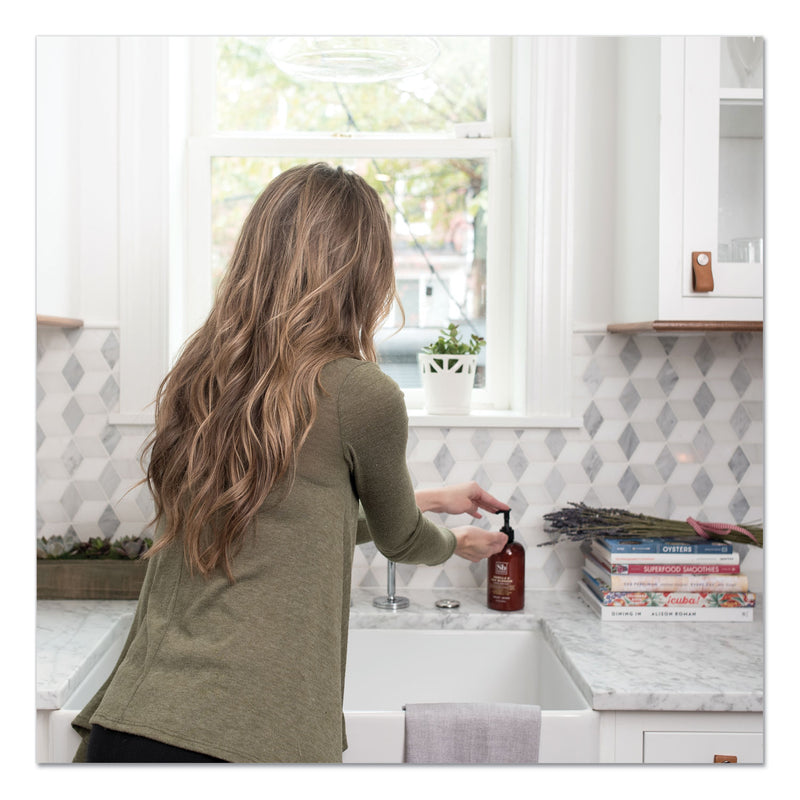 Soapbox Hand Soap, Vanilla and Lily Blossom, 12 oz Pump Bottle, 3/Box