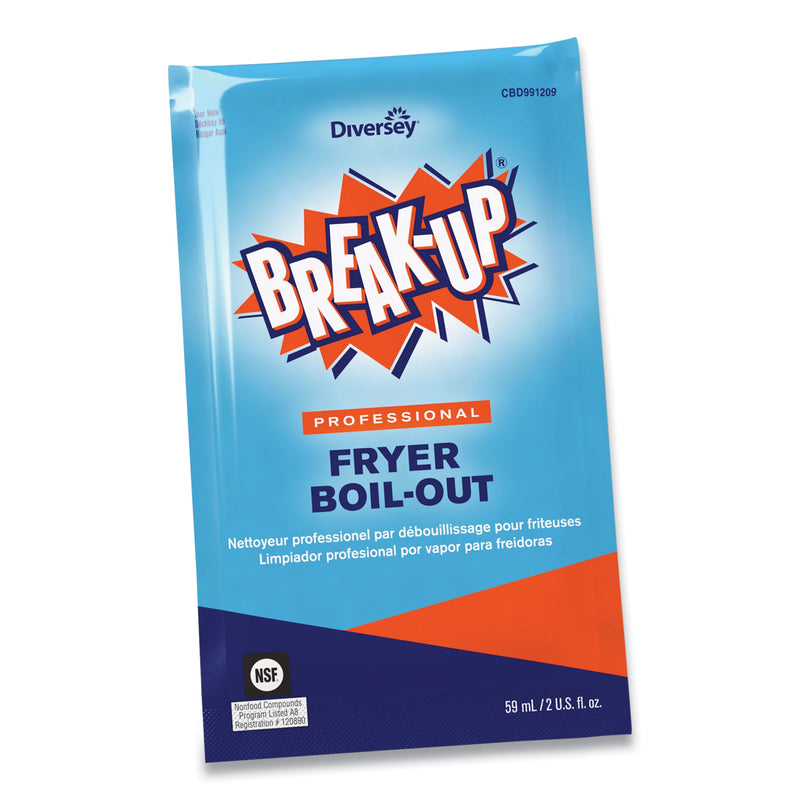 BREAK-UP Fryer Boil-Out, Ready to Use, 2 oz Packet, 36/Carton