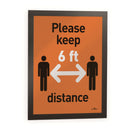 Durable DURAFRAME Sign Holder, 8.5 x 11, Black Frame, 2/Pack