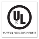 Tabbies BeSafe Messaging Education Floor Signs, Leave Some Space; Stay At Arms Length; Be Safe, 12" dia, White/Blue, 6/Pack