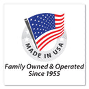 Tabbies BeSafe Messaging Floor Decals, Be Smart Stand Apart; Knife/Fork; Thank You, 12" Dia., Green/White, 60/Carton