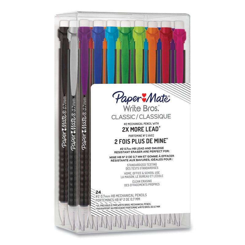 Paper Mate Write Bros Mechanical Pencil, 0.7 mm, HB (