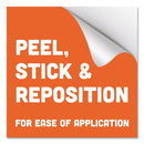 Tabbies BeSafe Messaging Repositionable Wall/Door Signs, 9 x 6, Please Wipe Down All Surfaces You Touch, White, 30/Carton