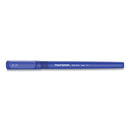Paper Mate Write Bros. Grip Ballpoint Pen, Stick, Medium 1 mm, Blue Ink, Blue Barrel, Dozen