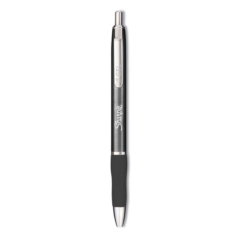 S-Gel Fashion Barrel Gel Pen, Retractable, Medium 0.7 mm, Black Ink, Pearl  White Barrel, 4/Pack - Reliable Paper