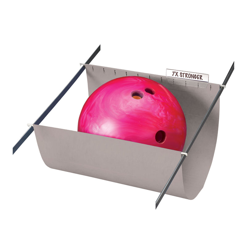 Smead TUFF Hanging Folders with Easy Slide Tab, Letter Size, 1/3-Cut Tabs, Steel Gray, 18/Box