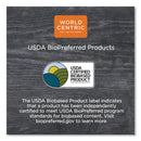 World Centric Fiber Trays, School Tray, 5-Compartments, 8.5 x 10.5 x 1, Natural, Paper, 400/Carton