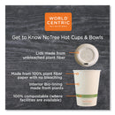 World Centric NoTree Paper Hot Cups, 20 oz, Natural, 1,000/Carton