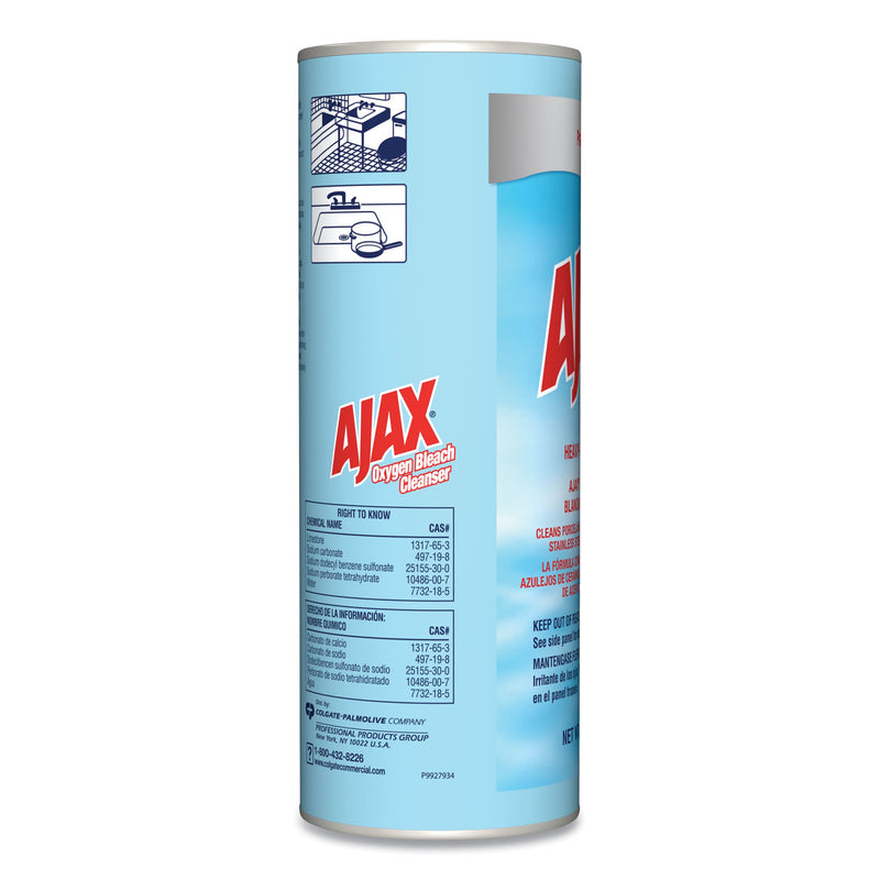 Ajax Oxygen Bleach Powder Cleanser, 21oz Can, 24/Carton