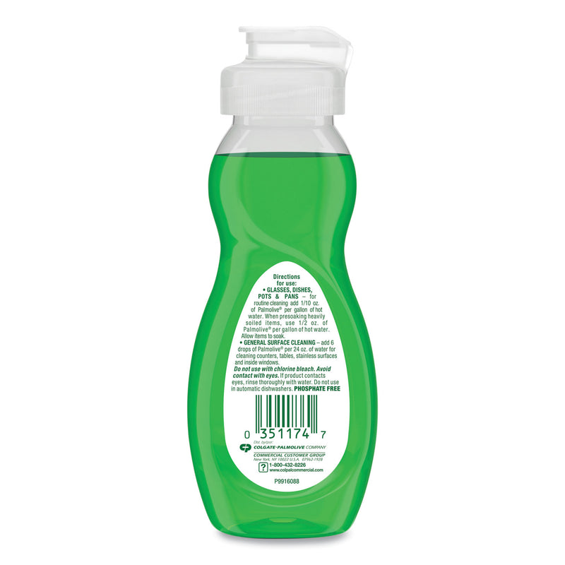 Palmolive Dishwashing Liquid, Original Scent, 3 oz Bottle, 72/Carton
