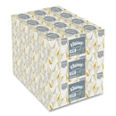 Kleenex Boutique White Facial Tissue, 2-Ply, Pop-Up Box, 95 Sheets/Box, 3 Boxes/Pack, 12 Packs/Carton