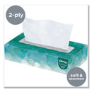 Kleenex White Facial Tissue for Business, 2-Ply, White, 100 Sheets/Box, 10 Boxes/Bundle, 6 Bundles/Carton