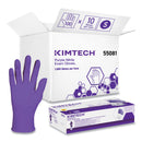 Kimtech PURPLE NITRILE Gloves, Purple, 242 mm Length, Small, 6 mil, 1000/Carton