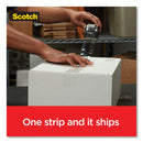 Scotch Box Lock Shipping Packaging Tape with Dispenser, 3" Core, 1.88" x 54.6 yds, Clear, 4/Pack