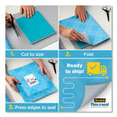 Scotch Flex and Seal Shipping Roll, 15" x 200 ft, Blue/Gray