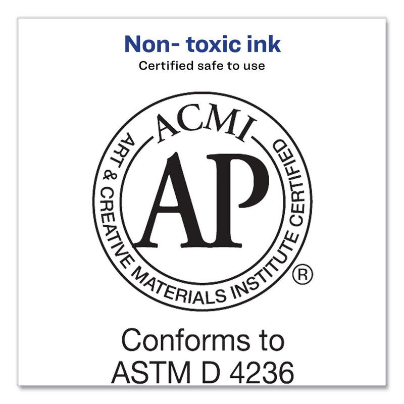 Avery HI-LITER Desk-Style Highlighters, Fluorescent Yellow Ink, Chisel Tip, Yellow/Black Barrel, 200/Box