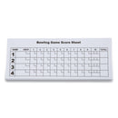 Champion Sports Bowling Set, Plastic/Rubber, White, 10 Bowling Pins, 1 Bowling Ball