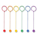 Champion Sports Swing Ball Set, 5.5" Diameter, Assorted Colors, 6/Set