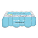 True Clear Purified Bottled Water, 8 oz Bottle, 24 Bottles/Carton, 182 Cartons/Pallet
