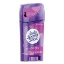 Lady Speed Stick Invisible Dry Antiperspirant, Fresh Scent, 1.4 oz, White, 12/Carton