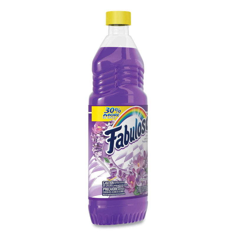 Fabuloso All-Purpose Cleaner, Lavender Scent, 22 oz Bottle, 12/Carton
