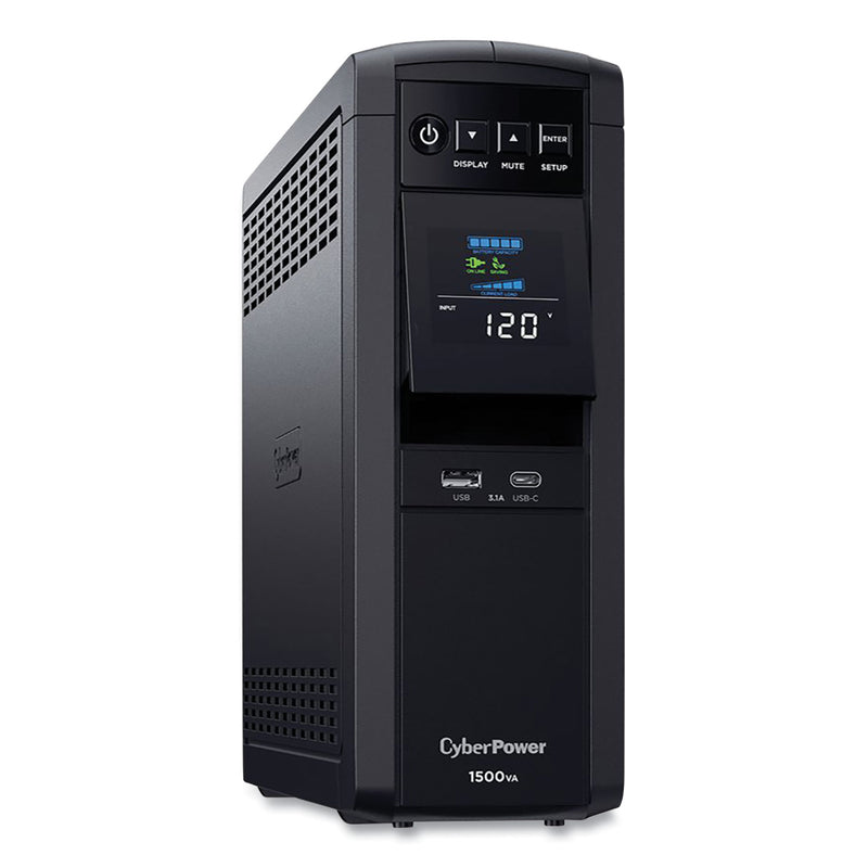 CyberPower SX650U UPS Battery Backup, 8 Outlets, 650 VA, 890 J