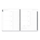 AT-A-GLANCE Elevation Linen Weekly/Monthly Planner, 8.75 x 7, Charcoal Cover, 12-Month (Jan to Dec): 2023