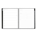 AT-A-GLANCE Elevation Poly Weekly/Monthly Planner, 8.75 x 7, Black Cover, 12-Month (Jan to Dec): 2023