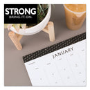 AT-A-GLANCE Elevation Desk Pad Calendars, 21.75 x 17, White Sheets, Black Binding, Clear Corners, 12-Month (Jan to Dec): 2023