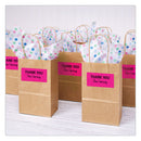 Avery High-Visibility Permanent Laser ID Labels, 2 x 4, Neon Magenta, 1000/Box