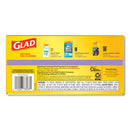 Glad OdorShield Tall Kitchen Drawstring Bags, 13 gal, 0.95 mil, 24" x 27.38", White, 240/Carton