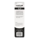 uniball Refill for Signo Gel 207 Pens, Medium 0.7 mm Conical Tip, Black Ink, 2/Pack
