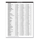 House of Doolittle Recycled Weekly Appointment Book Ruled without Appointment Times, 8.75 x 6.88, Black Cover, 12-Month (Jan to Dec): 2023