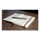 uniball Deluxe Roller Ball Pen, Stick, Micro 0.5 mm, Black Ink, Metallic Gray Barrel, Dozen