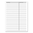 House of Doolittle Recycled Weekly Appointment Book Ruled without Appointment Times, 8.75 x 6.88, Black Cover, 12-Month (Jan to Dec): 2023