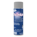 Twinkle Stainless Steel Cleaner and Polish, 17 oz Aerosol Spray, 12/Carton
