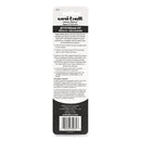 uniball Refill for JetStream RT Pens, Bold Conical Tip, Black Ink, 2/Pack