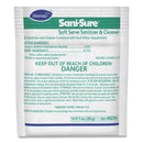 Diversey Sani Sure Soft Serve Sanitizer and Cleaner, Powder, 1 oz Packet, 100/Carton