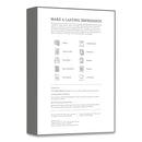 Southworth 25% Cotton Business Paper, 95 Bright, 20 lb Bond Weight, 8.5 x 11, White, 500 Sheets/Ream