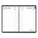 House of Doolittle Memo Size Daily Appointment Book with 15-Minute Schedule, 8 x 5, Black Cover, 12-Month (Jan to Dec): 2023