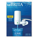 Brita On Tap Faucet Water Filter System, White