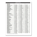 House of Doolittle Recycled Professional Weekly Planner, 15-Minute Appts, 11 x 8.5, Black Wirebound Soft Cover, 12-Month (Aug-July): 2022-2023