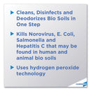 Clorox Disinfecting Bio Stain and Odor Remover, Fragranced, 32 oz Pull-Top Bottle, 6/CT