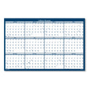 House of Doolittle Recycled Yearly Reversible Wall Calendar Non-Laminated, 24 x 37, White/Blue Sheets, 12-Month (Jan to Dec): 2023