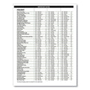 House of Doolittle Four-Person Group Practice Daily Appointment Book, 11 x 8.5, Black Cover, 12-Month (Jan to Dec): 2023