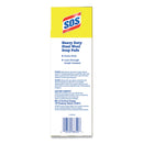 S.O.S. Steel Wool Soap Pads, 2.5 x 2.5, Steel, 15 Pads/Box, 12 Boxes/Carton